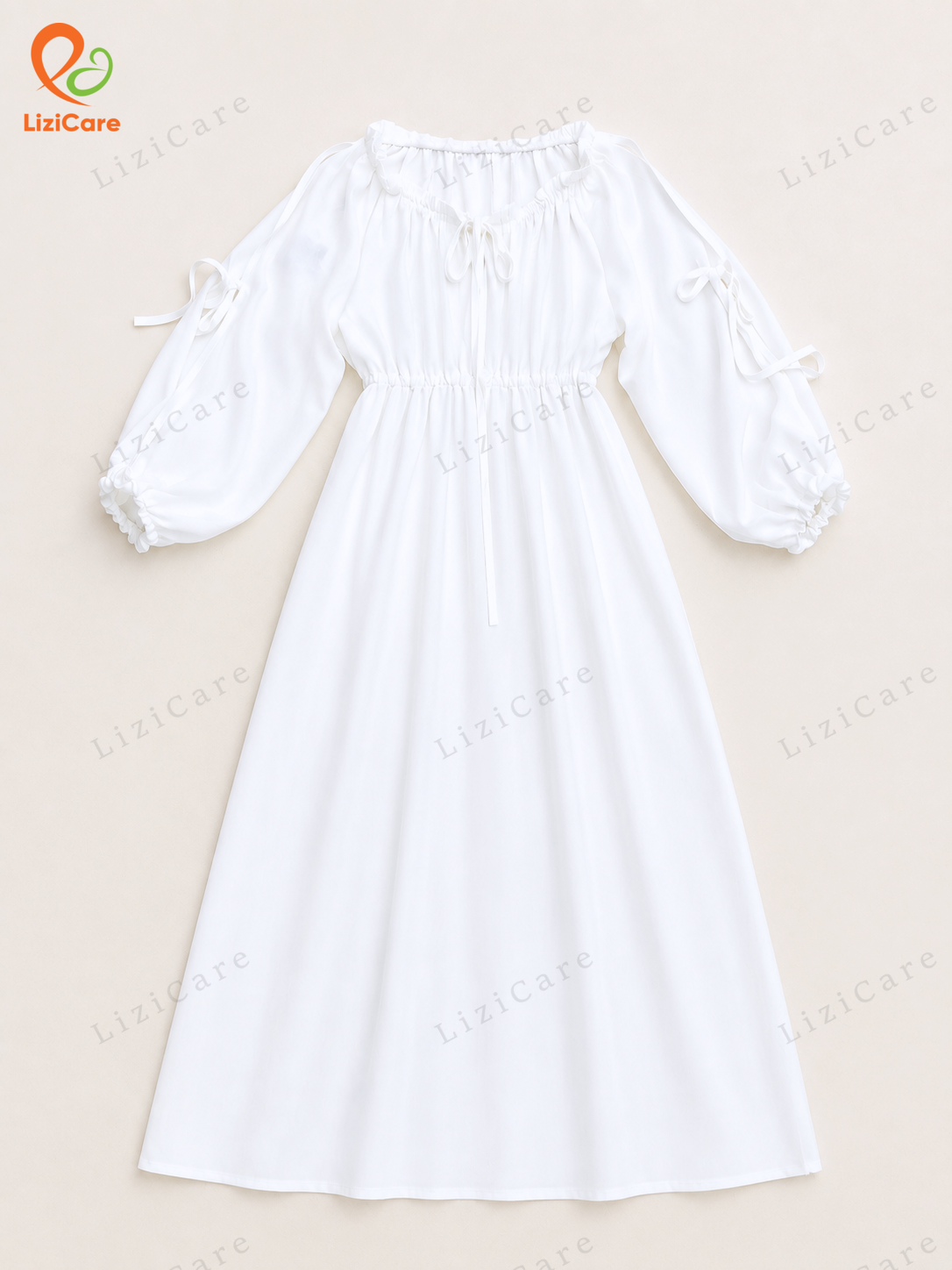Váy Maxi trắng