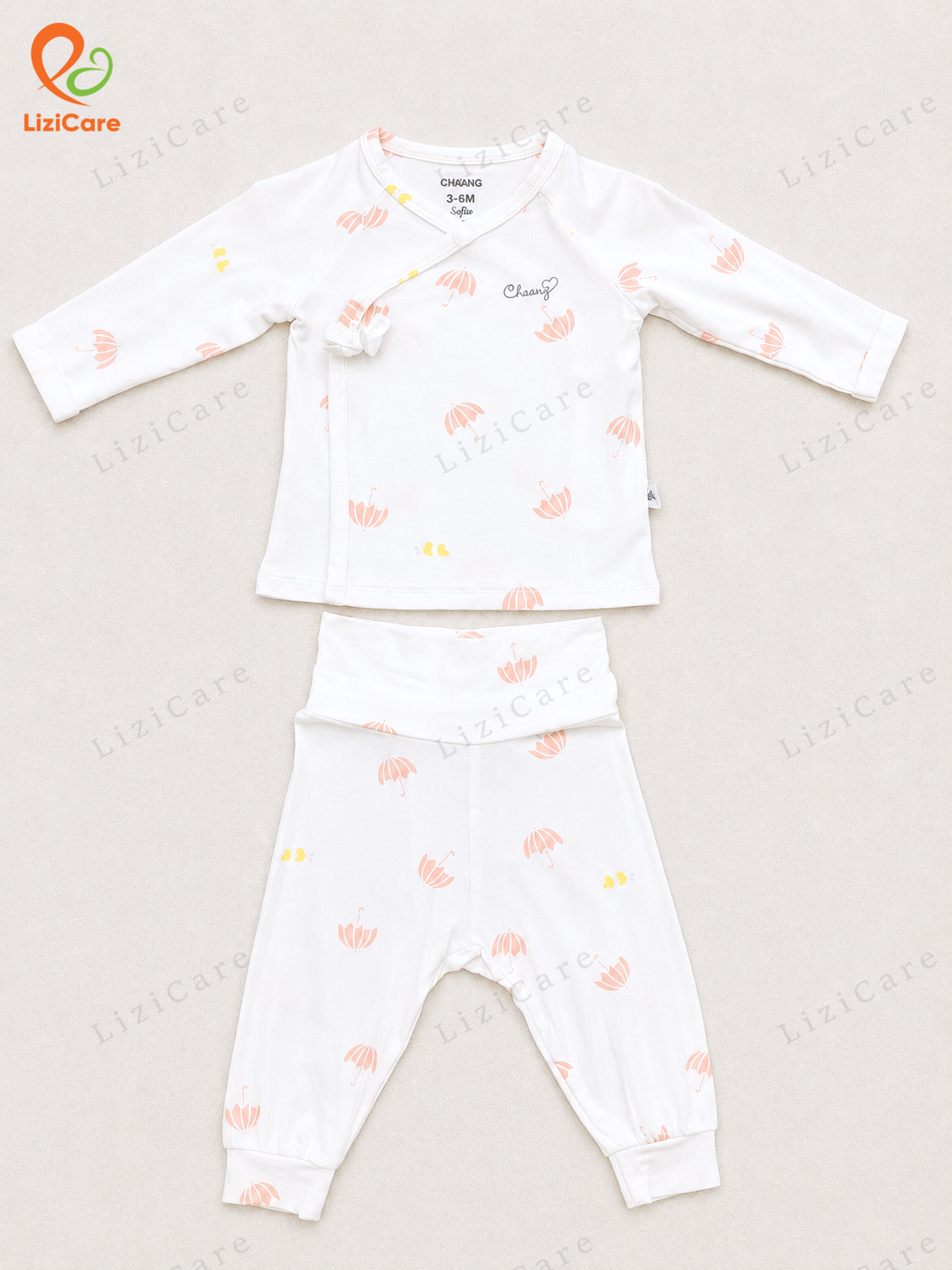 Bộ dài vạt chéo Chaang Mưa ô nhỏ 3-6M