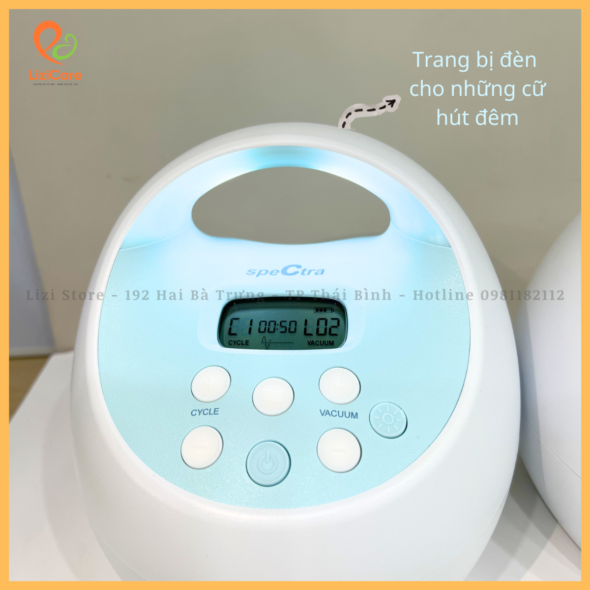 Máy hút sữa Spectra S1+ (kèm phụ kiện)