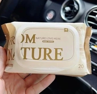 Khăn ướt Nature Love Mere Hàn Premium ong 80 tờ
