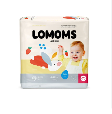 Bỉm Lomoms Air Kiki Hàn quần XL26 (11-15kg)