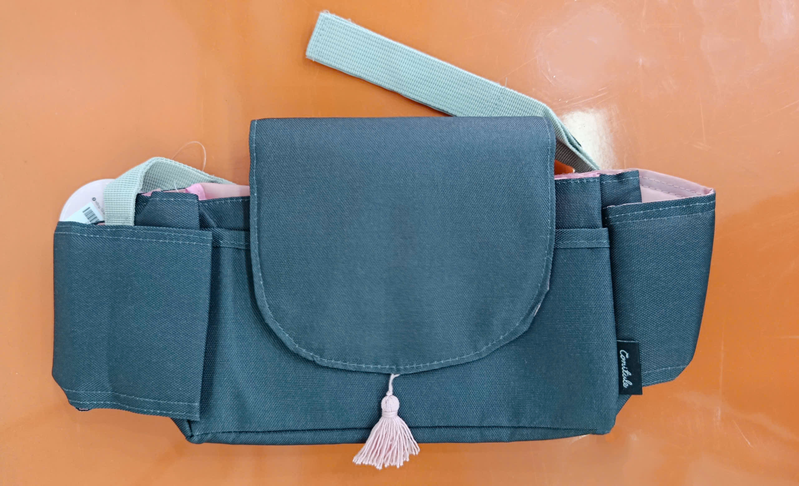 Túi đựng đồ treo xe đẩy Conitale Pink Tassel