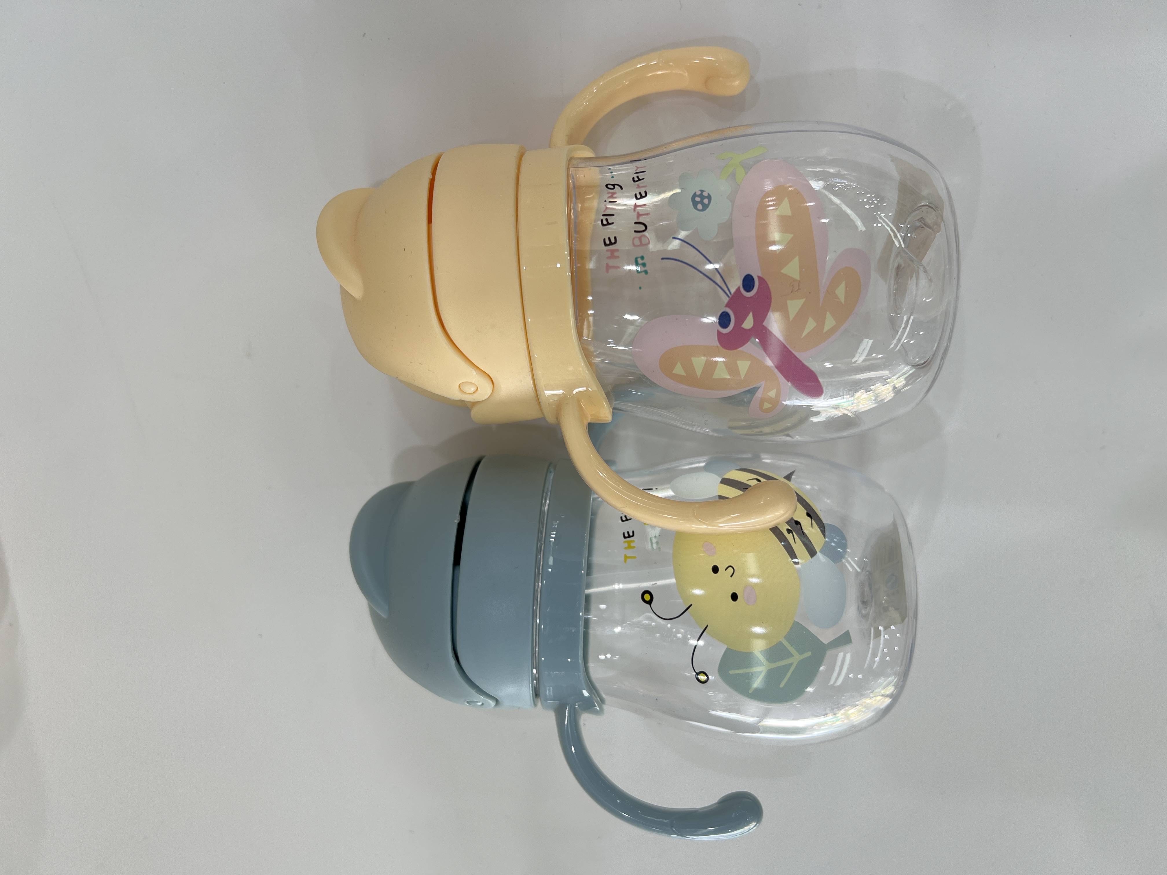 Bình nước các hình cho bé 250ml các màu