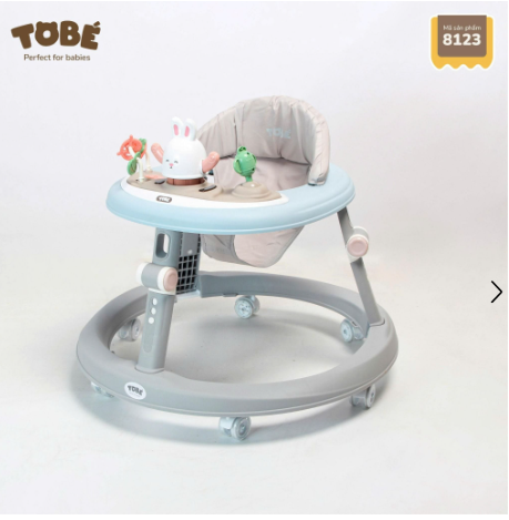 Xe tập đi Dubie 2.0 Tobe mã 8123 màu ghi