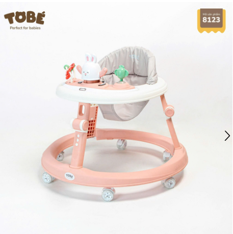 Xe tập đi Dubie 2.0 Tobe mã 8123 màu hồng