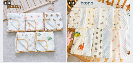 Chăn hạt đậu Hana/Boona