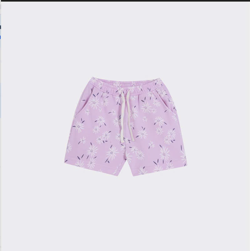 Kandoo-DGSO01S3 Quần short tím hoa 120