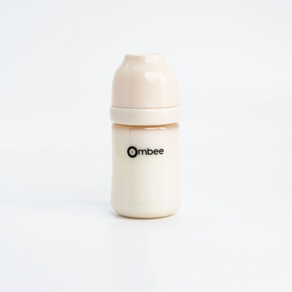Bình sữa Ombee PPSU chống đầy hơi 270ml màu trơn