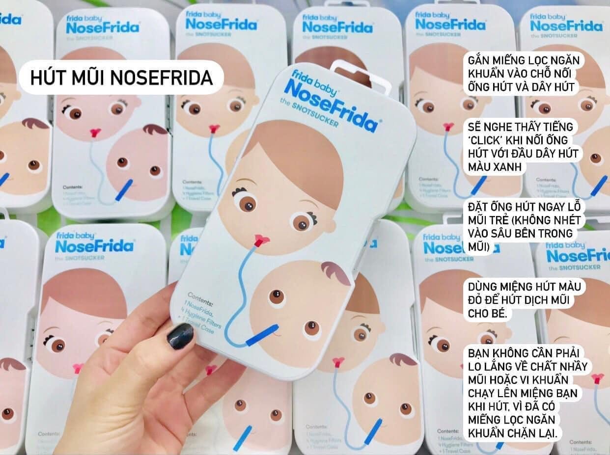 Dụng cụ hút mũi NoseFrida Thụy Điển 0M+