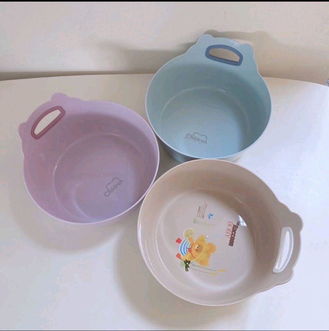 Chậu rửa mặt tai gấu - Xanh (No.6815)