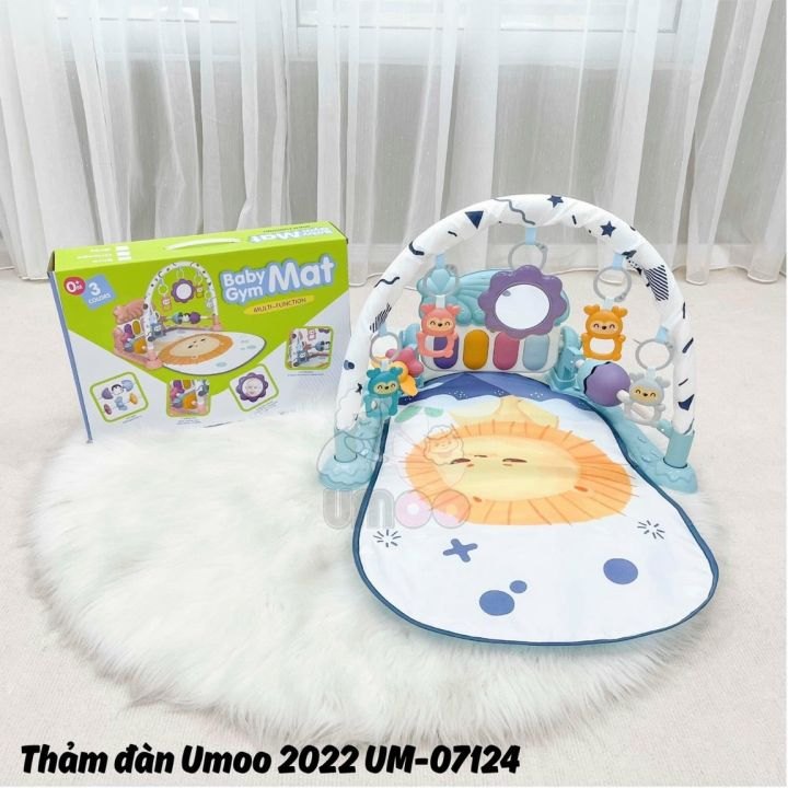 Thảm đàn Umoo Việt UM 07124 blue