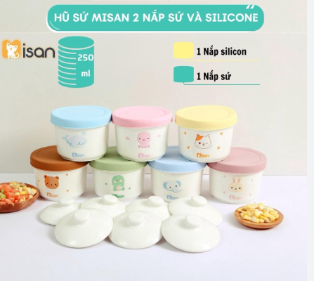 Hũ sứ Misan 250ml MS0030