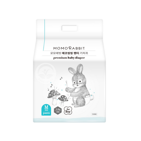 Bỉm Momo Rabbit Hàn Quần M30 Boy (5-9kg)