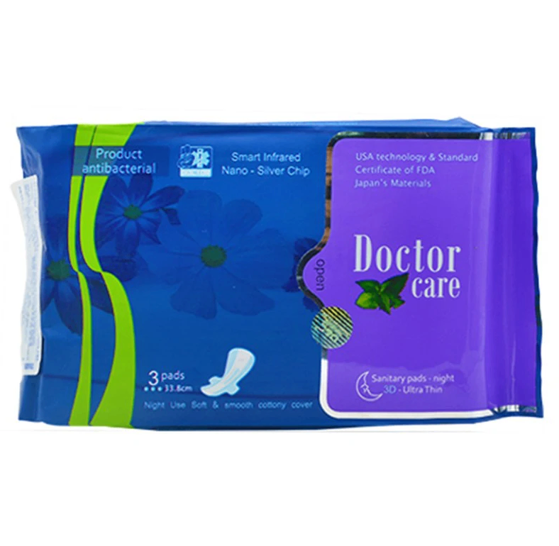 BVS Doctor Care đêm - có cánh 3 miếng (33.5cm)
