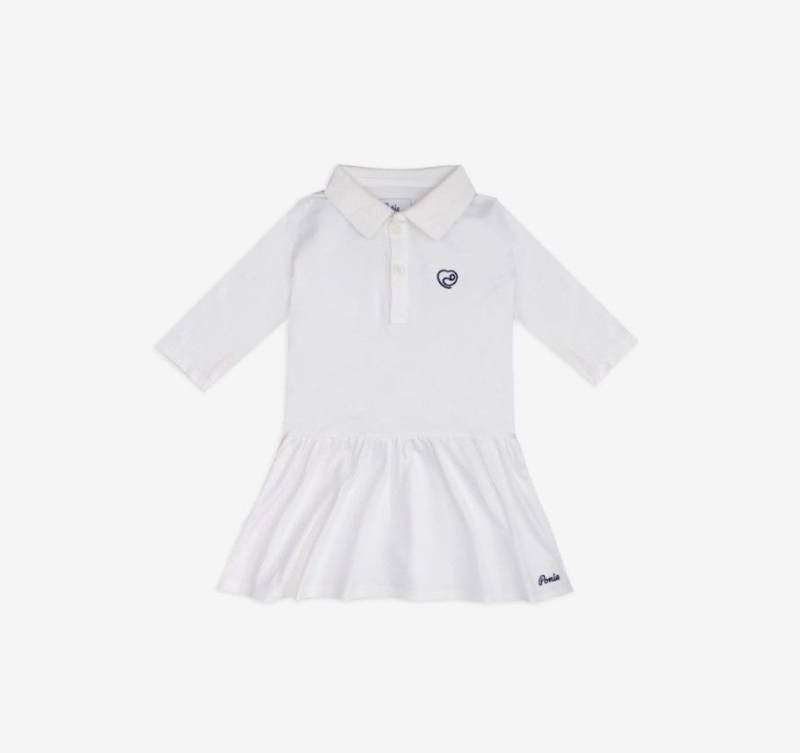 Bu- Váy dài tay Ponie - Trắng 18-24M(11-12.5kg)