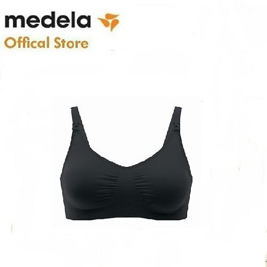 Áo lót bầu, cho con bú Medela đen M