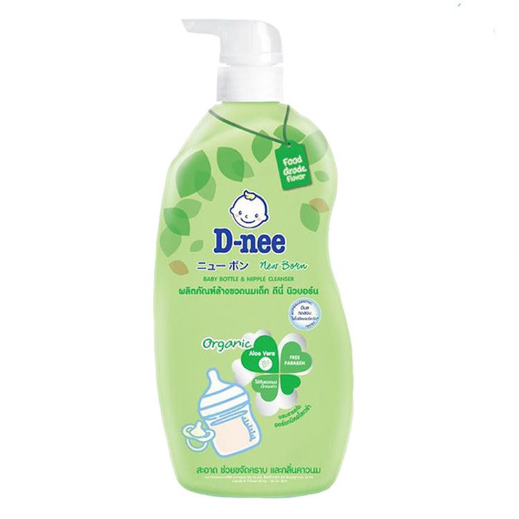 Nước rửa bình Dnee Thái Lan chai 600ml 0M+