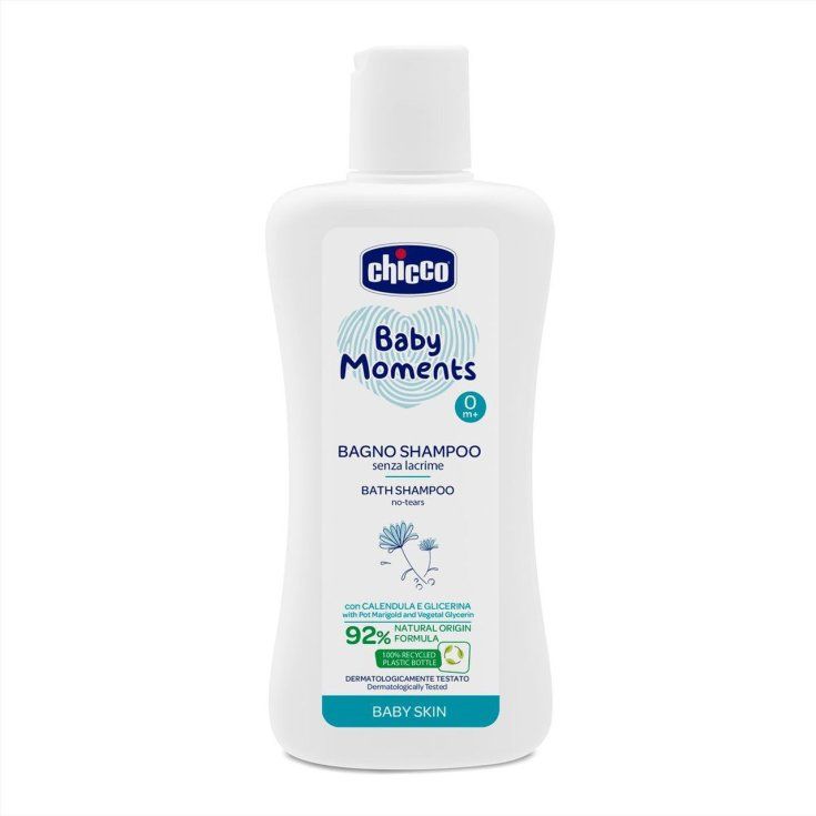 Sữa tắm gội Chicco Ý hoa cúc mới 200ml 0M+