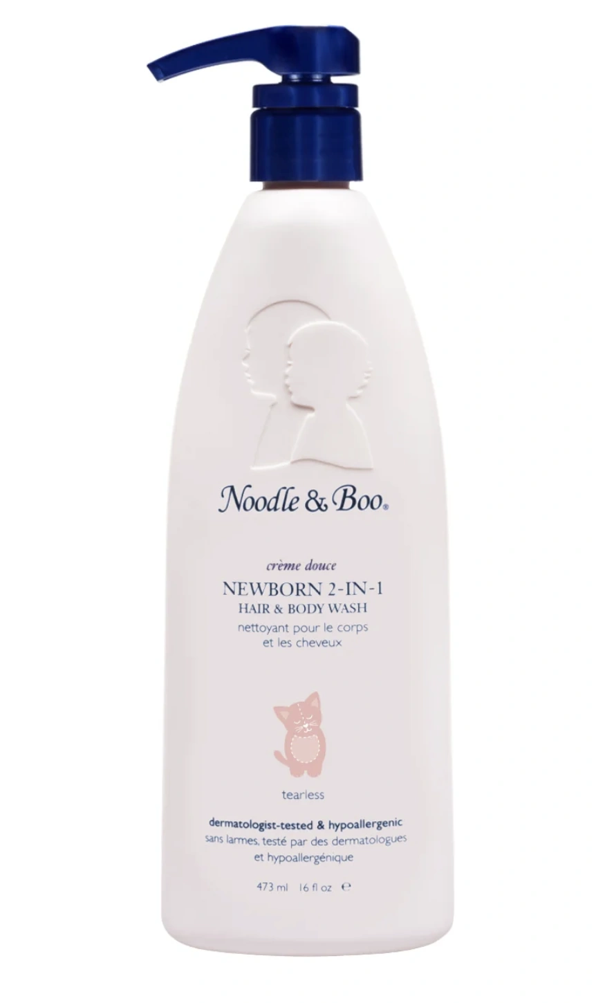 Sữa tắm gội Noodle Boo Mỹ - crème douce 473ml (0m+)