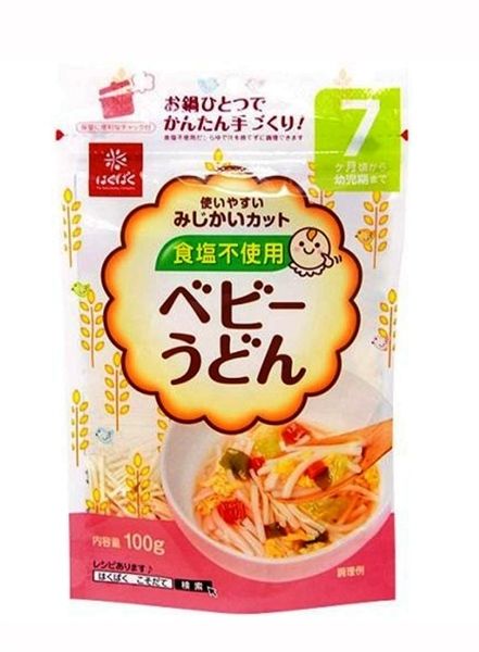 Mì somen Hakubaku Nhật 100g (7M+)