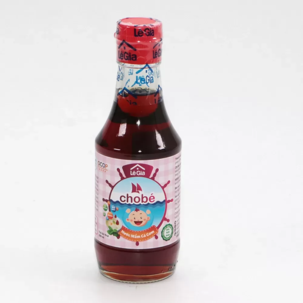 Nước mắm cá cơm cho bé Lê Gia 200ml 6M+