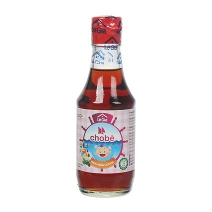 Nước mắm cá cơm cho bé Lê Gia 60ml 6M+