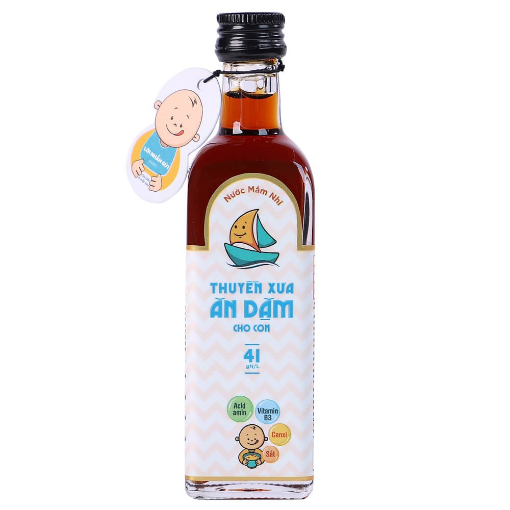 Nước mắm nhĩ Thuyền Xưa ăn dặm cho con 250ml 1Y+