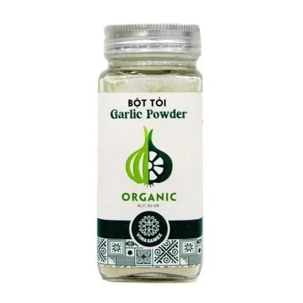 Bột tỏi Organic Vinasamex 50g