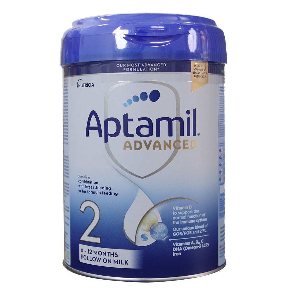 Sữa Aptamil Avanced Anh số 2 800g 6-12M