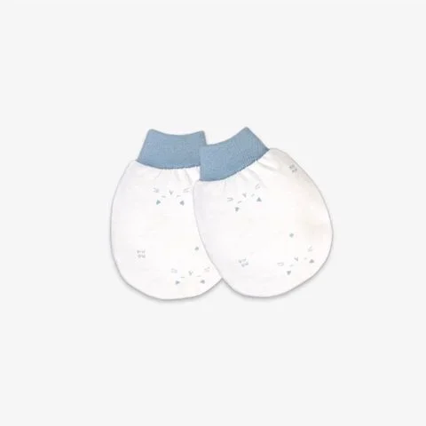 Mio-Set bao tay trắng mèo ghi