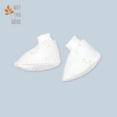 Mio-Set bao chân trắng mèo ghi