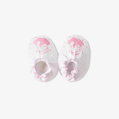 Mio-Set bao chân trắng gấu hồng
