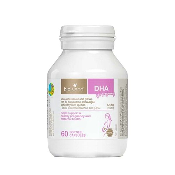 DHA bầu Bioisland Úc 60 viên