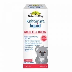 Siro vitamin tổng hợp + sắt Nature’sWay Úc 200ml (1Y+)