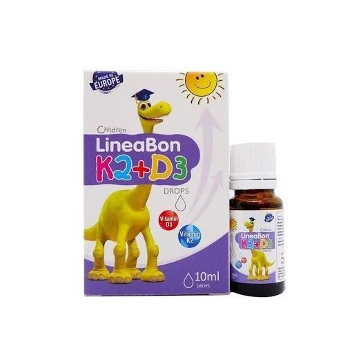 Vitamin D3+K2 Lineabon Slovenia 10ml (0M+)